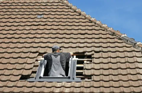 Pose de velux - Genillé